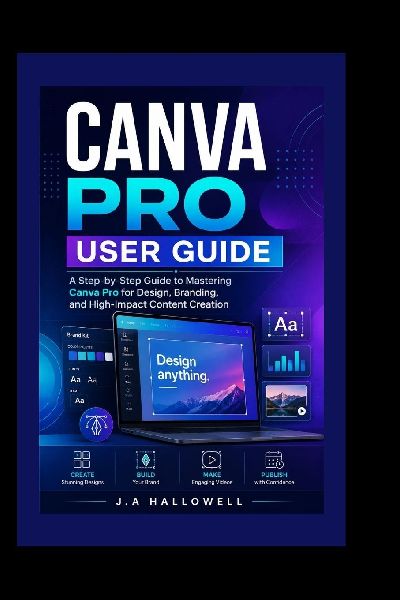 CANVA PRO USER GUIDE: A Step-by-Step Guide to Mastering Canva Pro for Design, Branding, and High-Impact Content Creation