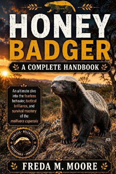 HONEY BADGER A complete handbook: An ultimate dive into the fearless behavior, tactical brilliance, and survival mastery of the mellivora capensis