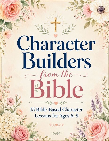 Character Builder From The Bible: 15 Bible-Based Character Lessons for Ages 6-9