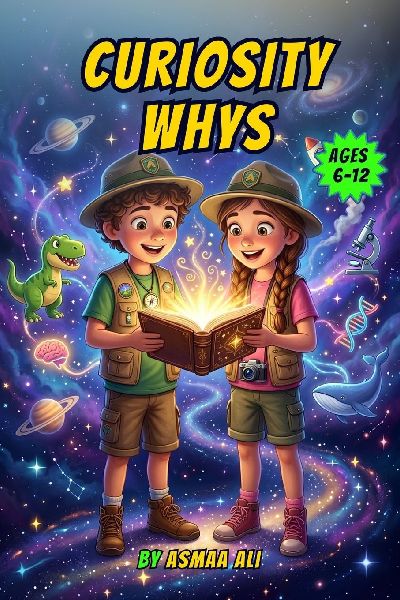 Curiosity Whys: Screen-Free Phone Alternative Activity, Simple Answers to Big Questions About Science, Space, AI & Everyday Mysteries,  Boost Smart Thinking for Kids Ages 6-12