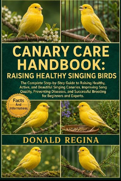 CANARY CARE HANDBOOK: RAISING HEALTHY SINGING BIRDS: The Complete Step-by-Step Guide to Raising Healthy, Active, and Beautiful Singing Canaries, Improving Song Quality, Preventing Diseases, and Successful Breeding for Beginners and Experts.
