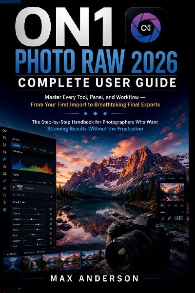 ON1 Photo RAW 2026 Complete User Guide: Master Every Tool, Panel, and Workflow - From Your First Import to Breathtaking Final Exports