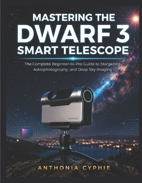 MASTERING THE DWARF 3 SMART TELESCOPE: The Complete Beginner-to-Pro Guide to Stargazing, Astrophotography, and Deep Sky Imaging
