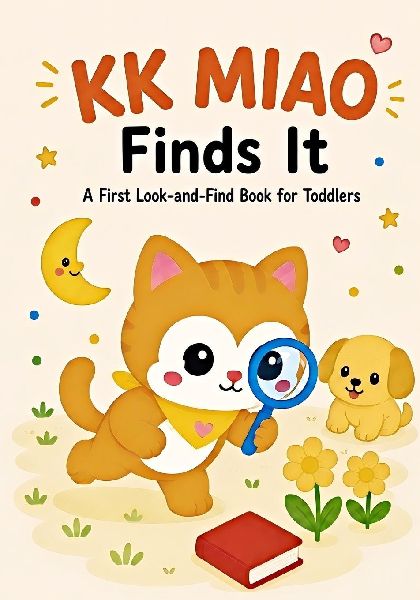 KK MIAO Finds It: A First Look-and-Find Book for Toddlers