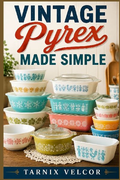 VINTAGE Pyrex MADE SIMPLE: A Beginner Step-by-Step Guide to  Collecting, Identifying, and Understanding  Vintage Glassware