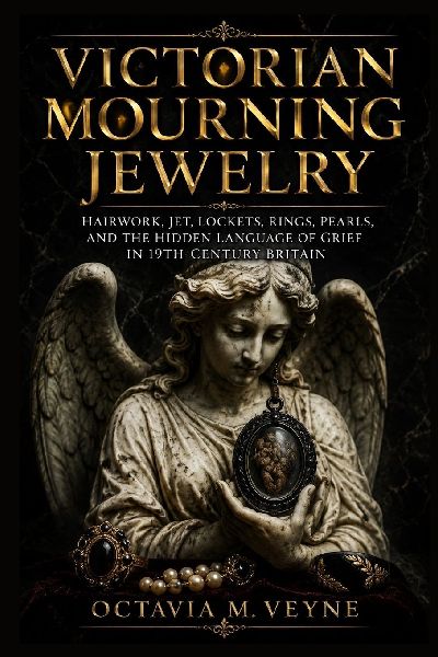 Victorian Mourning Jewelry: Hairwork, Jet, Lockets, Rings, Pearls, and the Hidden Language of Grief in 19th-Century Britain