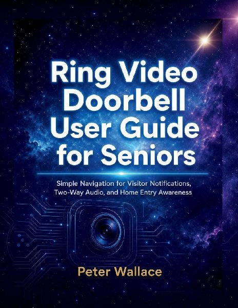 Ring Video Doorbell User Guide  for Seniors: Simple Navigation for Visitor Notifications, Two-Way Audio, and Home Entry Awareness