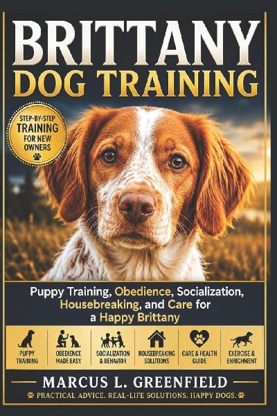 BRITTANY DOG TRAINING: Puppy Training, Obedience, Socialization, Housebreaking, and Care for a Happy Brittany