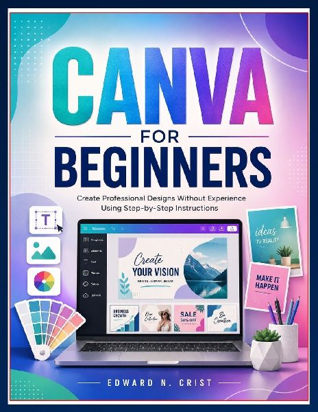 CANVA FOR BEGINNERS: Create Professional Designs Without Experience Using Step-by-Step Instructions