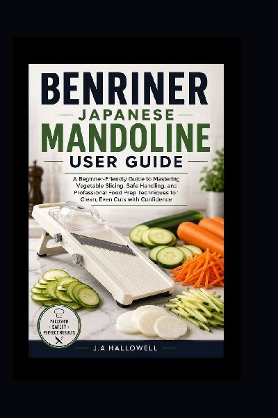 Benriner japanese mandoline user guide: A Beginner-Friendly Guide to Mastering Vegetable Slicing, Safe Handling, and Professional Food Prep Techniques for Clean, Even Cuts with Confidence