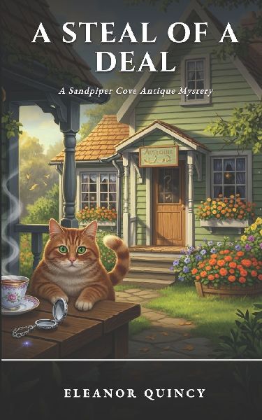 A Steal of a Deal: A Small-Town Antiques Amateur Sleuth Cozy Mystery with a Slow-Burn Clean Romance (The Sandpiper Cove Antique Mysteries, Book 1)
