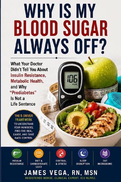 Why Is My Blood Sugar Always Off?: What Your Doctor Didn't Tell You About Insulin Resistance, Metabolic Health, and Why "Prediabetes" Is Not a Life Sentence