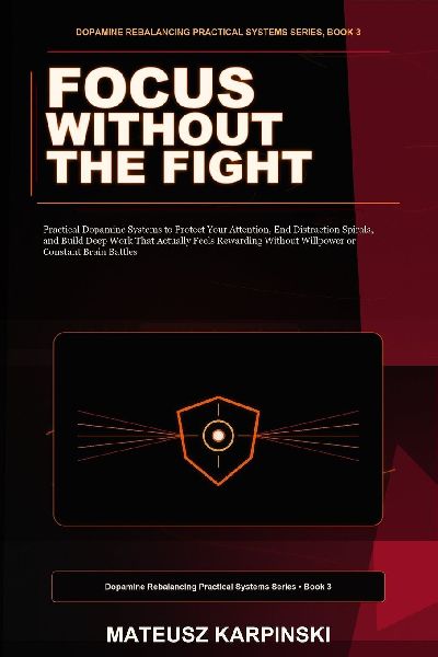 Focus Without the Fight: Practical Dopamine Systems to Protect Your Attention, End Distraction Spirals, and Build Deep Work That Actually Feels Rewarding Without Willpower or Constant Brain Battles