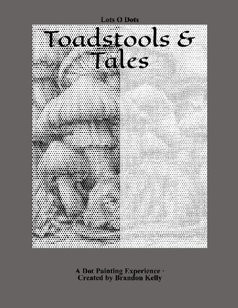 Toadstools & Tales: A dot painting experience