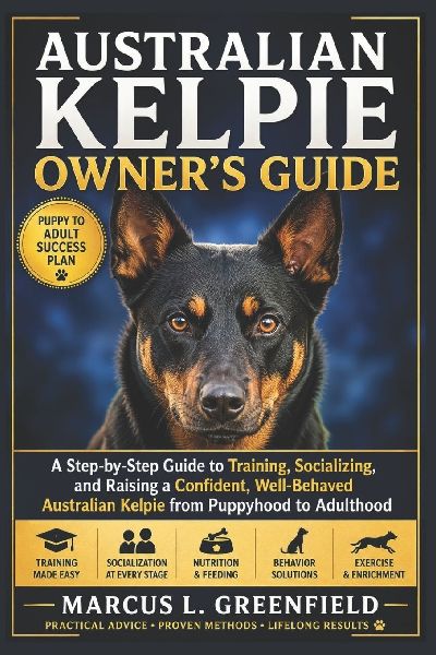 AUSTRALIAN KELPIE OWNER'S GUIDE: A Step-by-Step Guide to Training, Socializing, and Raising a Confident, Well-Behaved Australian Kelpie from Puppyhood to Adulthood