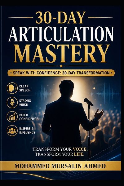 30-Day  Articulation  Mastery: Speak with Confidence, Clarity, and Charisma in Just 30 Days