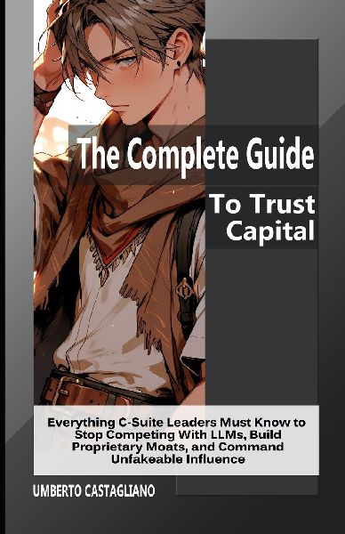 The Complete Guide To Trust Capital: Everything C-Suite Leaders Must Know to Stop Competing With LLMs, Build Proprietary Moats, and Command Unfakeable Influence