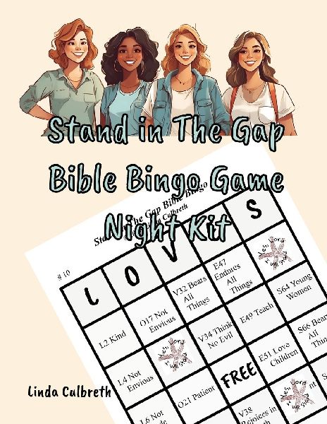 Stand in The Gap Bible Bingo Game Night Kit
