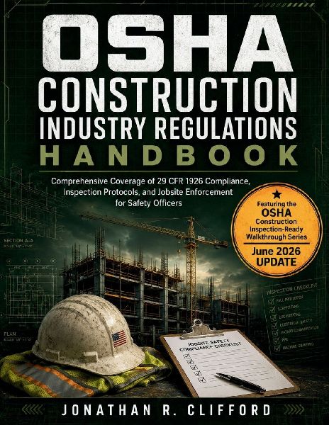 OSHA Construction Industry Regulations Handbook: Comprehensive Coverage of 29 CFR 1926 Compliance, Inspection Protocols, and Jobsite Enforcement for Safety Officers