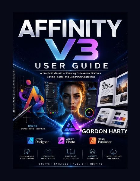 AFFINITY V3  USER GUIDE: A Practical Manual for Creating Professional Graphics, Editing Photos, and Designing Publications