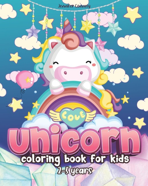 Unicorn Coloring Book for Kids Ages 2-5: For Girls, Boys, Kids. Kindergarten and Preschool