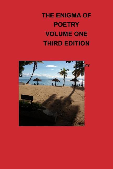 The Enigma OF Poetry-- Volume  One: For A Poet Uses Poetry, Poetry