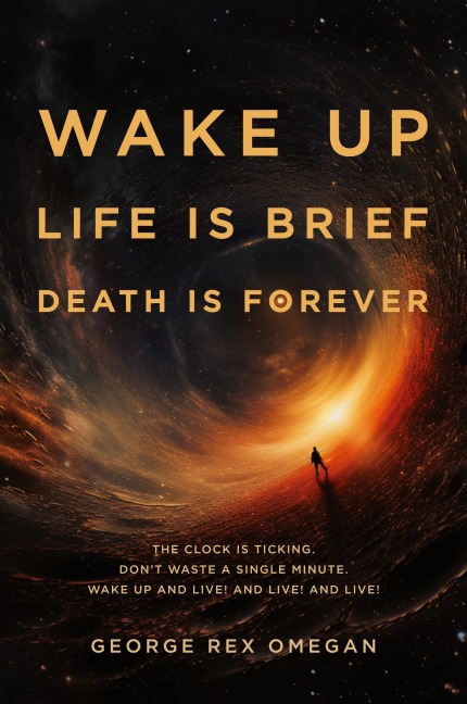 Wake Up, Life Is Brief, Death Is Forever: The clock is ticking, don't waste a single minute, wake up and live!