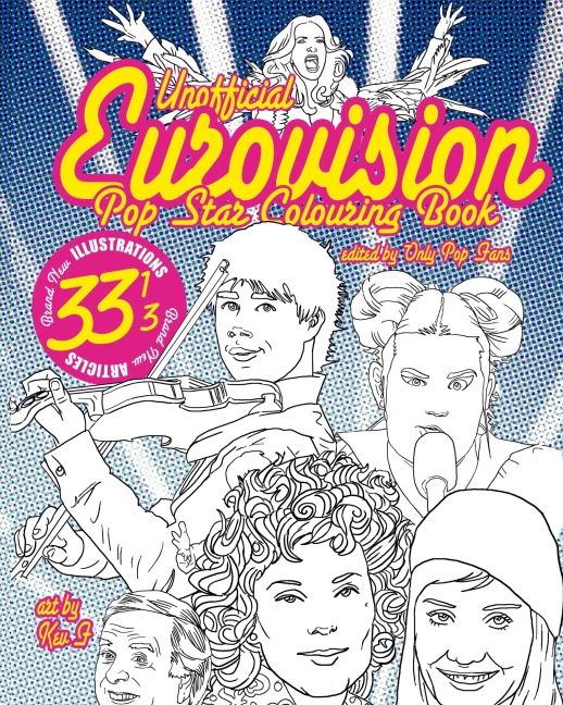 Eurovision Pop Star Colouring Book: Unofficial