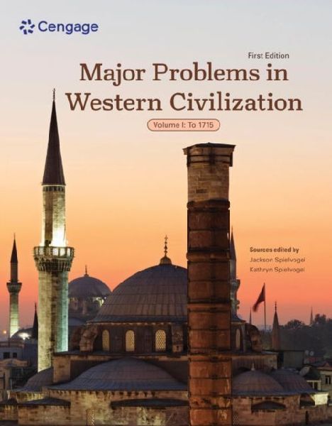 Major Problems in Western Civilization, Volume I