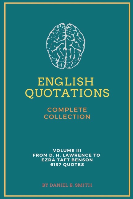 English Quotations Complete Collection: Volume III