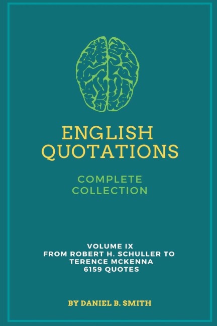 English Quotations Complete Collection: Volume IX