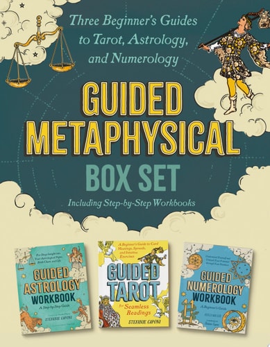 Guided Metaphysical Box Set Three Beginner's Guides to Tarot, Astrology, and Numerology (Including Step-By-Step Workbooks)