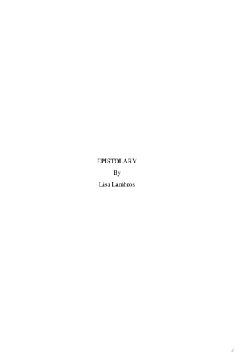 Epistolary