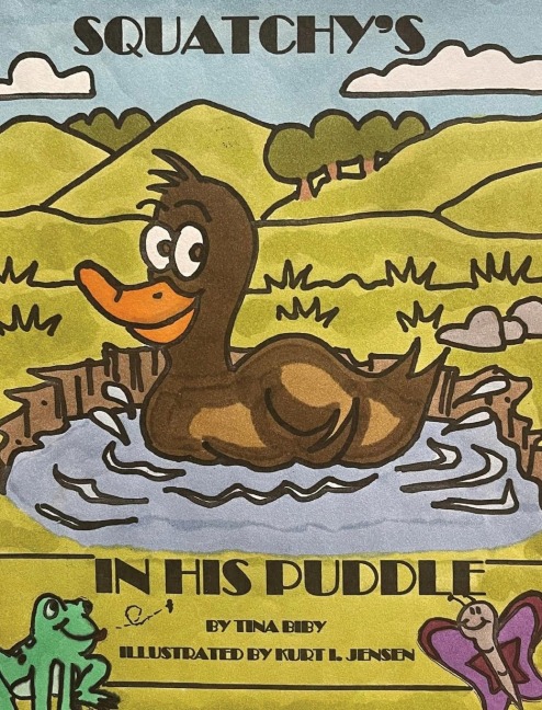 Squatchys In His Puddle