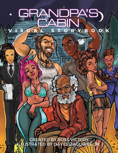 Grandpas Cabin Coloring & Lookbook: Paperback