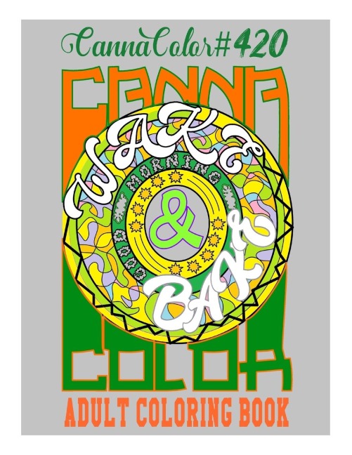 CannaColor #420: Adult Coloring Book