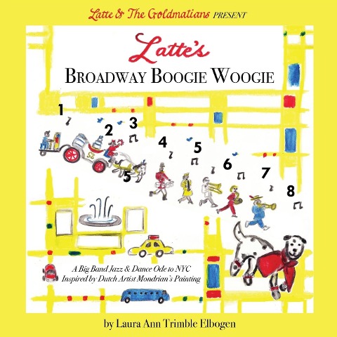 Lattes Broadway Boogie Woogie: A Big Band Jazz & Dance Ode to NYC Inspired by Dutch Artist Mondrians Painting