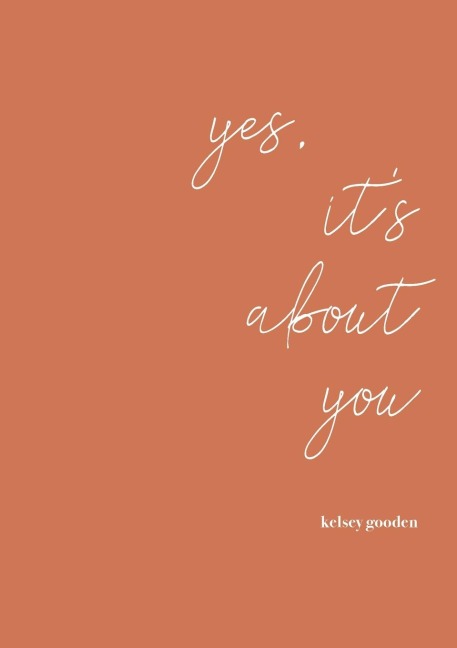 yes, its about you