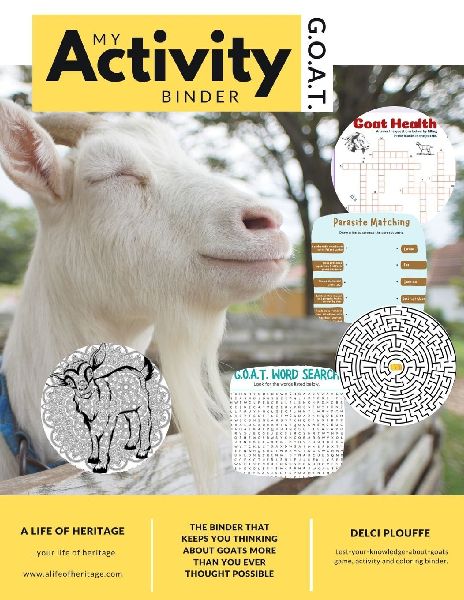 My Activity Binder: G.O.A.T.
