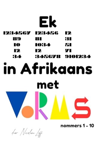 Ek TEL in Afrikaans Met VORMS Nommers 1 -10