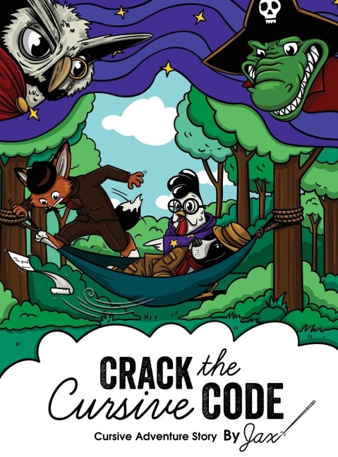 Crack the Cursive Code: Cursive Writing Adventure Story