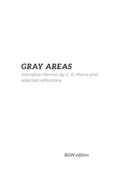 Gray Areas: The Foundation & Beauty Being Human