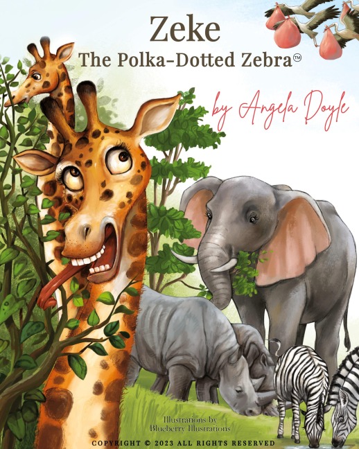 Zeke The Polka-Dotted Zebra