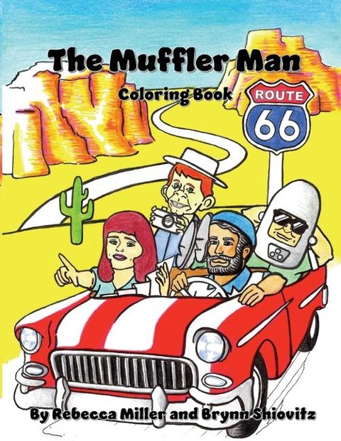 The Muffler Man Coloring Book: Route 66 Edition