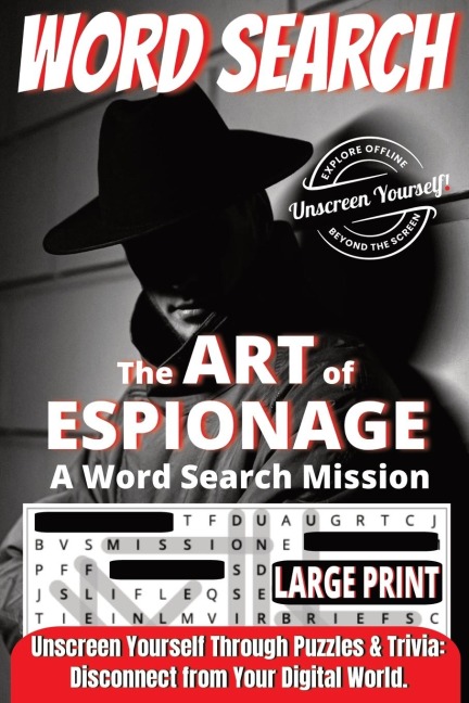 The Art of Espionage: A Word Search Mission by Unscreen Yourself!