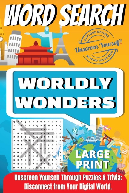 Word Search: Worldly Wonders by Unscreen Yourself!