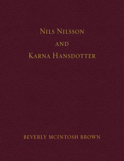 Nils Nilsson and Karna Hansdotter