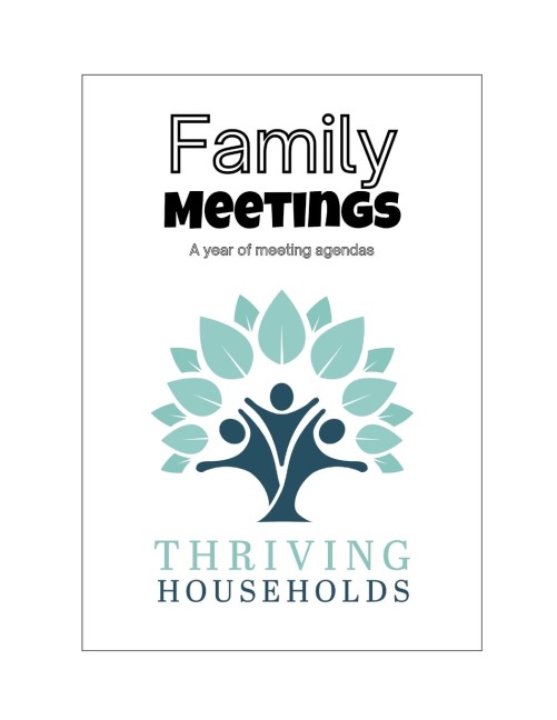 Thriving Households: A Year of Family Team Meeting Agendas