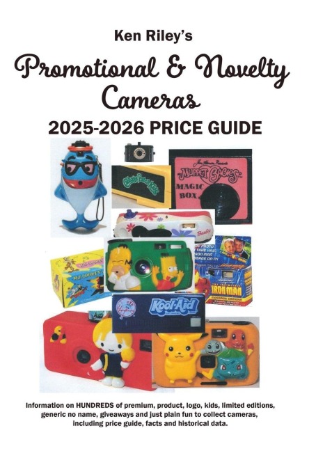 Ken Rileys Promotional/Novelty Cameras 2025 Price Guide