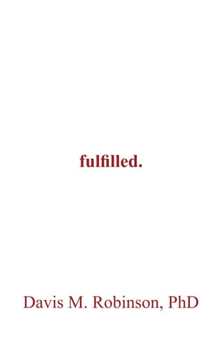 Fulfilled.